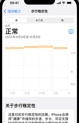 临泽iPhone手机维修如何在iPhone开启'步行稳定性通知'