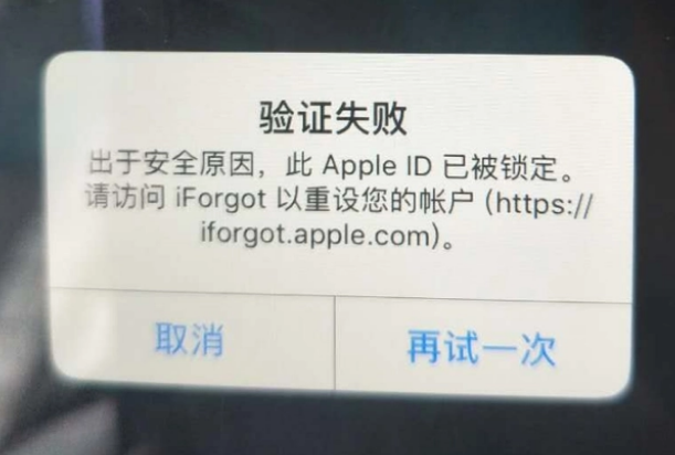 临泽iPhone维修分享iPhone上正常登录或使用AppleID怎么办 